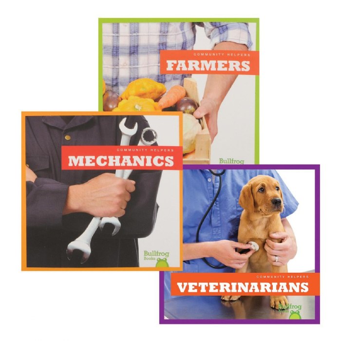 Alternate Image #1 of Let's Learn About Community Helpers Career Exploration Books - Set of 9