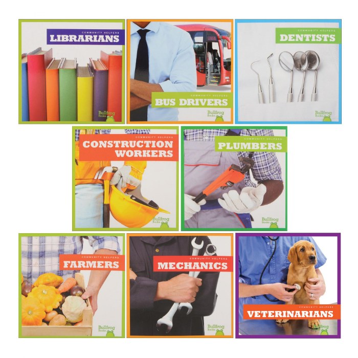 Primary Image of Let's Learn About Community Helpers Career Exploration Books - Set of 8