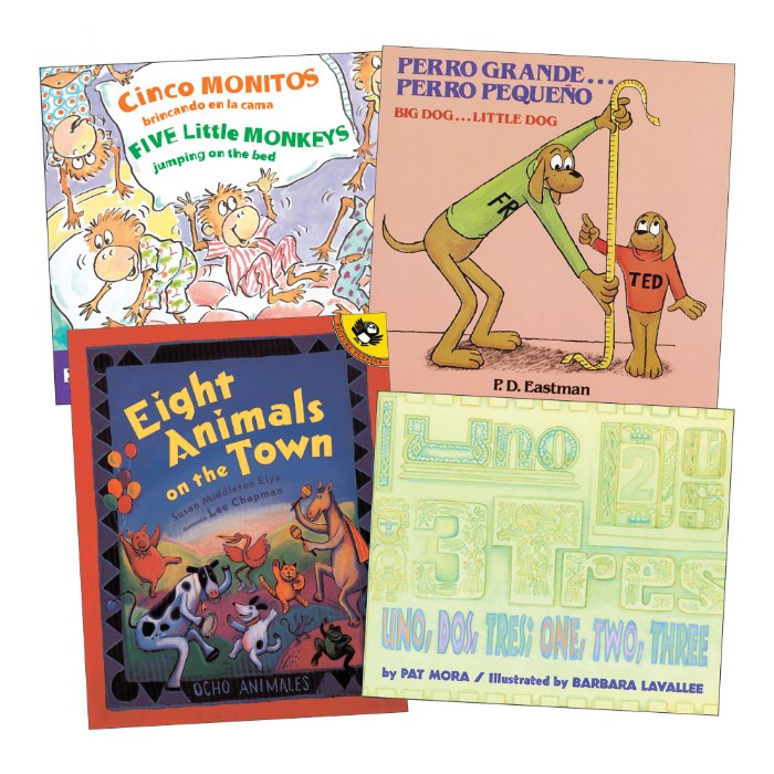 Primary Image of Bilingual Math Books - Set of 4