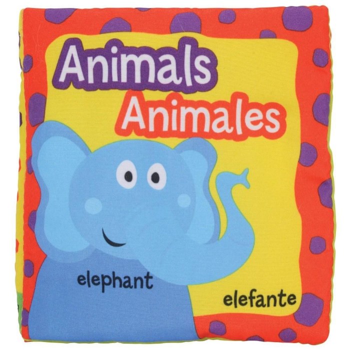 Alternate Image #1 of Bilingual Cloth Books - Set of 6