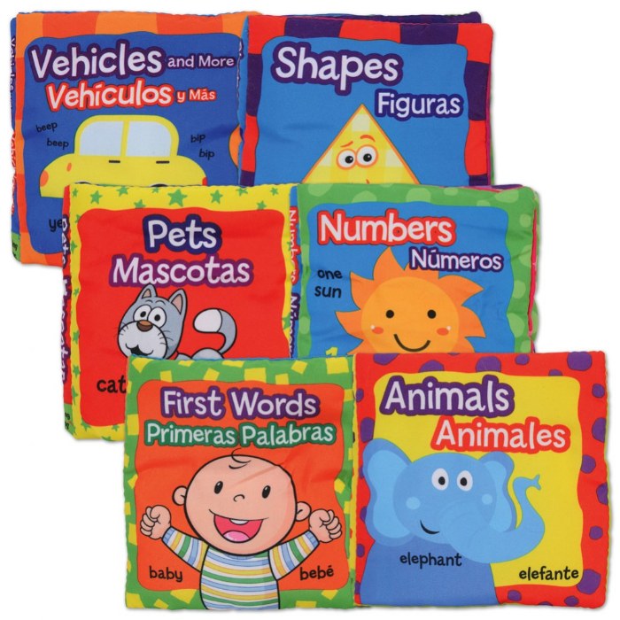 Primary Image of Bilingual Cloth Books - Set of 6
