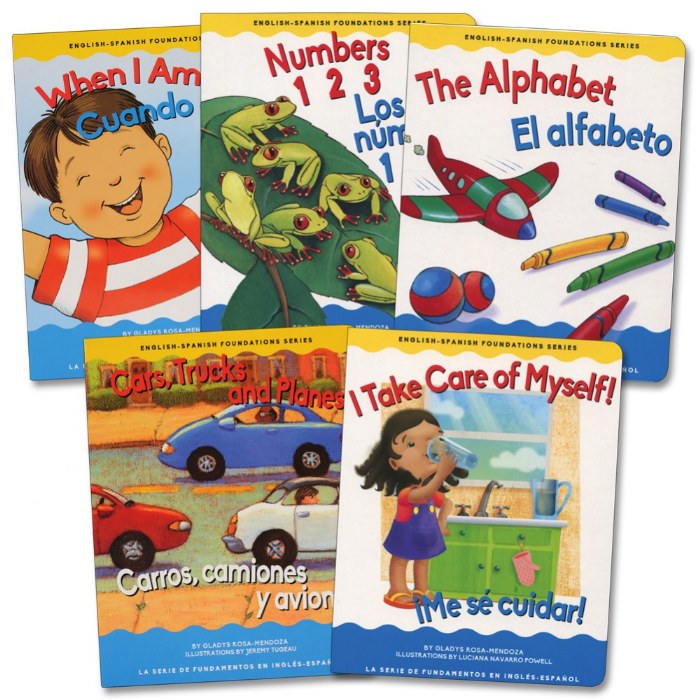 Primary Image of Bilingual Language Learner Board Books  - Set of 5