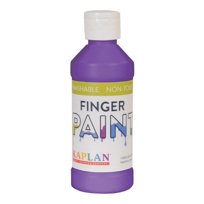 Primary Image of Kaplan Finger Paint - Purple 8 oz