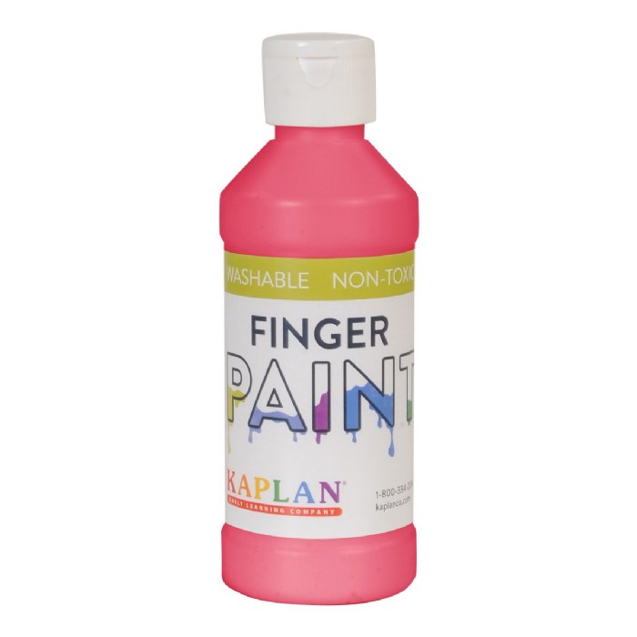 Primary Image of Kaplan Finger Paint - Red 8 oz