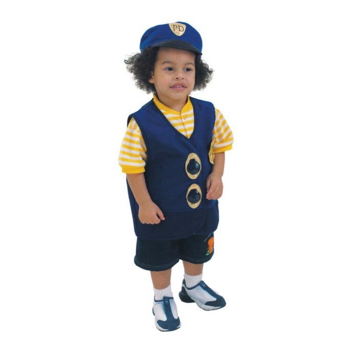 Primary Image of Toddler Police Officer Vest & Hat