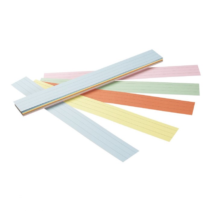 Primary Image of Color Sentence Strips - 100 Pack
