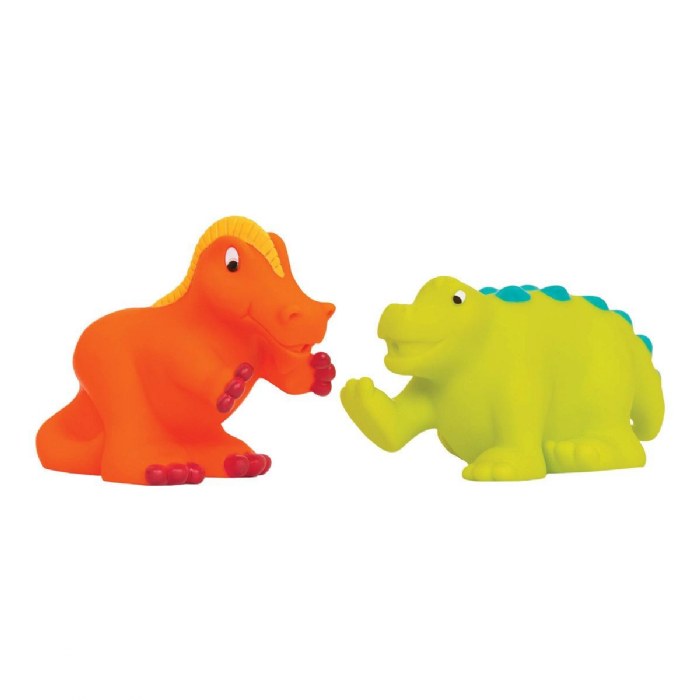Alternate Image #1 of Soft Squeezable Dino Friends - 5 Pieces