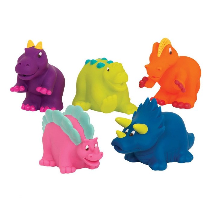 Primary Image of Soft Squeezable Dino Friends - 5 Pieces