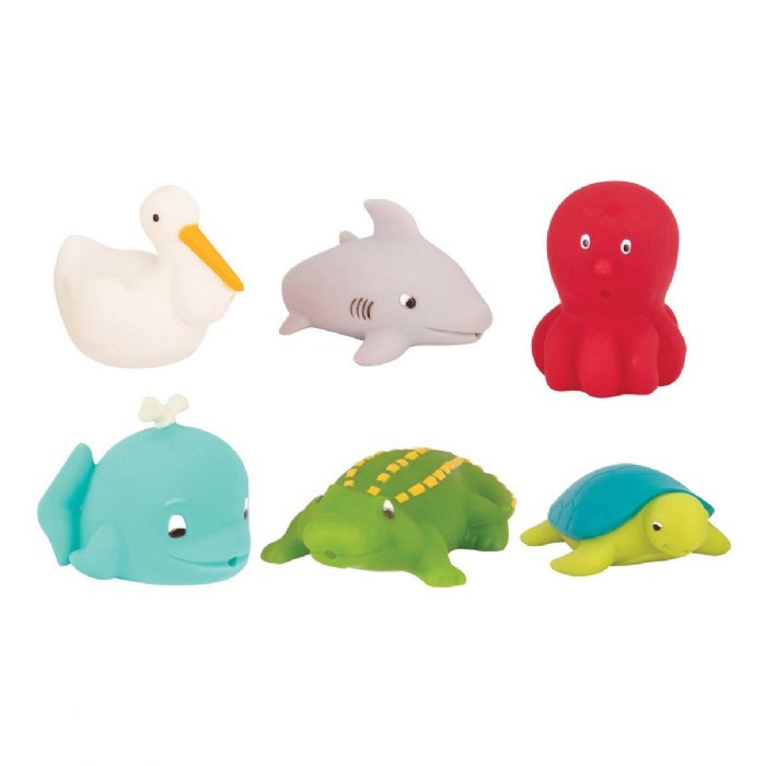 Alternate Image #1 of My Animal and Ocean Squeezable Buddies - 17 Pieces