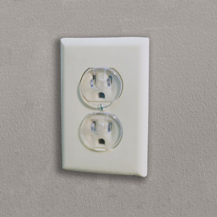 Alternate Image #1 of Ultra Clear Outlet Cover Plugs - 12 Pack