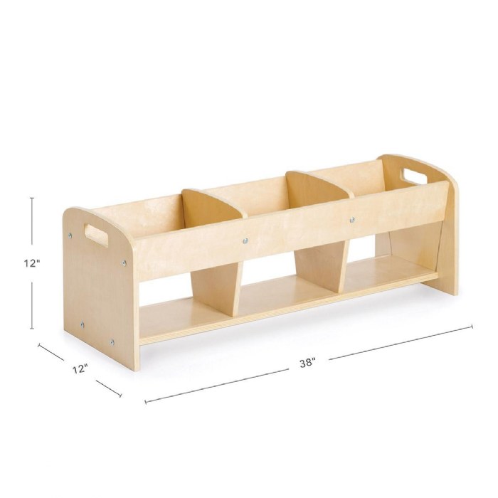 Alternate Image #1 of Carolina Line Tot-Explorer&trade; Storage Bin with Plexi-Glass Sides