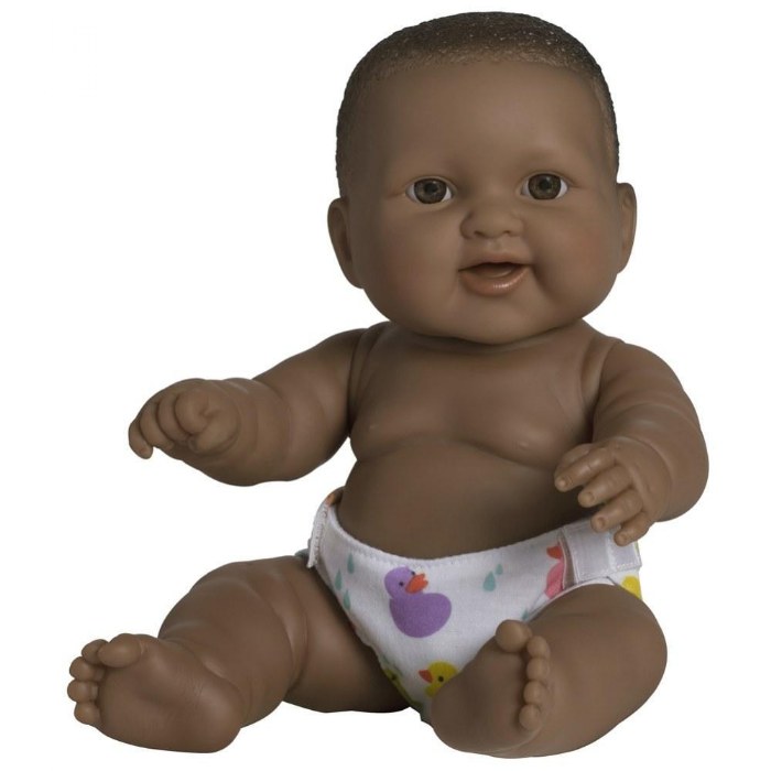 Primary Image of 14" Lots To Love Baby Doll in Diaper with Warm Deep Skin Tone