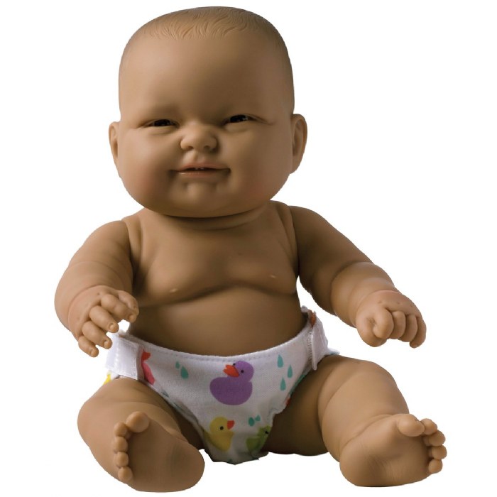 Alternate Image #1 of 14" Lots to Love Babies with Different Skin Tones - Set of 4