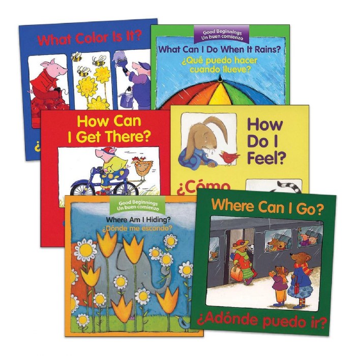 Primary Image of Good Beginnings Bilingual Board Books - Set of 6