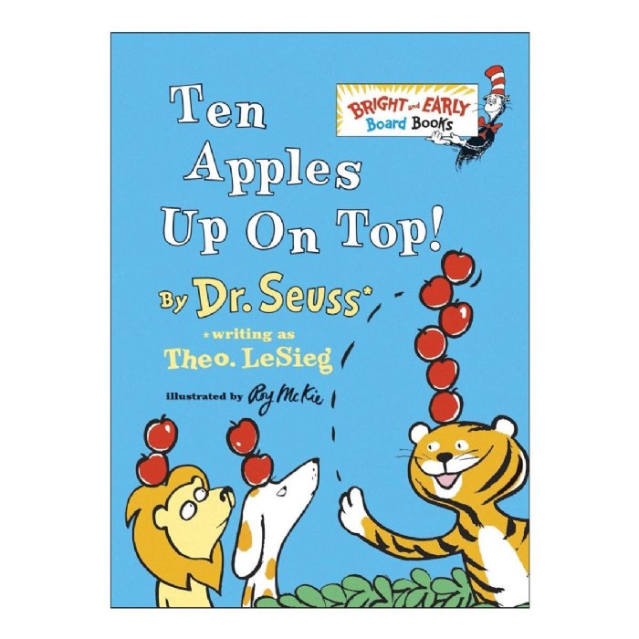 Primary Image of Ten Apples Up On Top - Board Book
