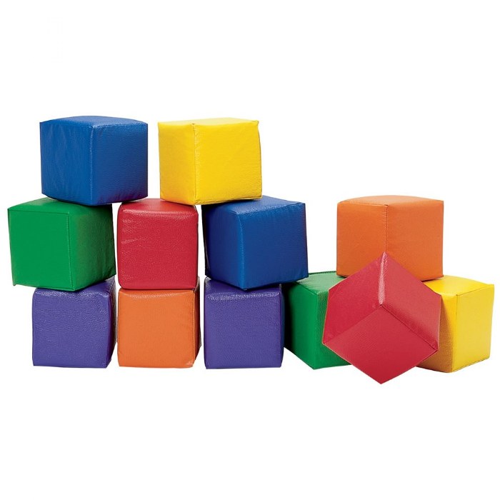 Primary Image of Soft Oversized Toddler Blocks - 12 Pieces