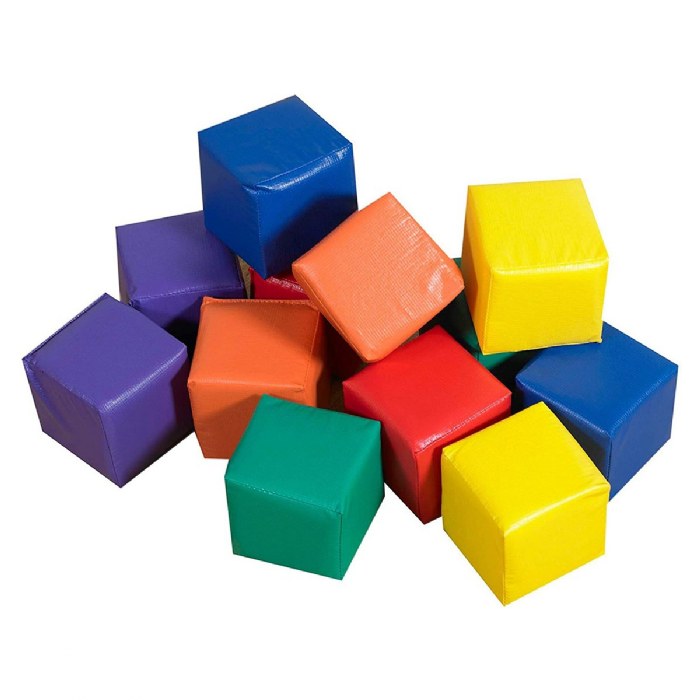 Alternate Image #1 of Soft Oversized Toddler Blocks - 12 Pieces