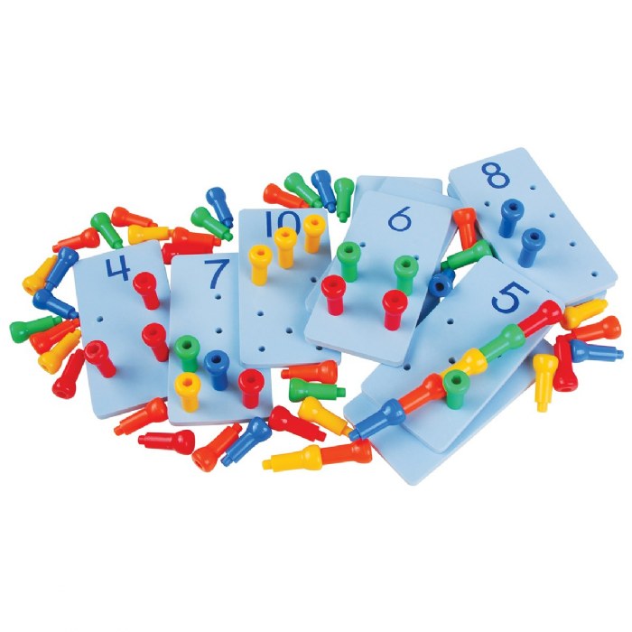 Primary Image of Peg It Number Boards