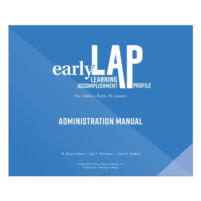 Primary Image of E-LAP&trade; Administration Manual - 3rd Edition