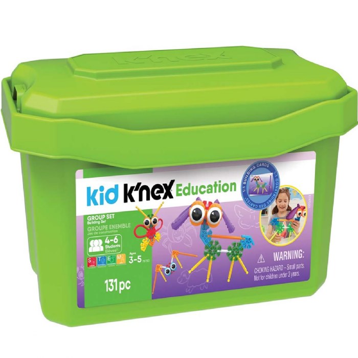 Primary Image of Kid K'NEX&reg; Education Set with 131 Pieces