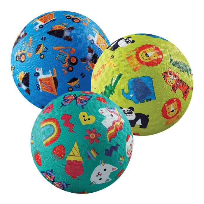 Alternate Image #1 of Playground Balls - Set of 7