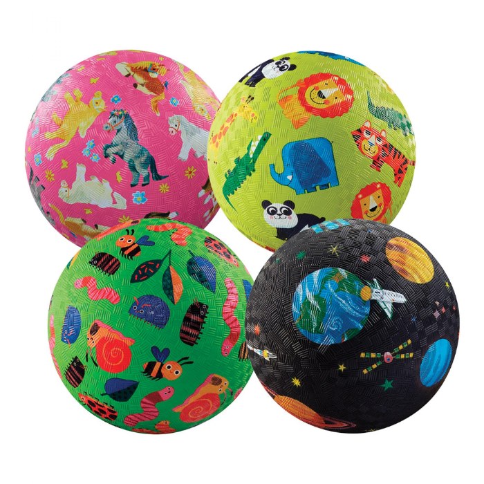 Alternate Image #1 of Playground Balls - Set of 7