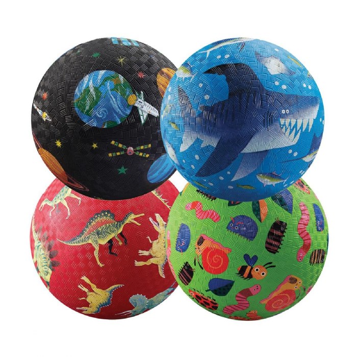 Alternate Image #1 of Playground Balls - Set of 7