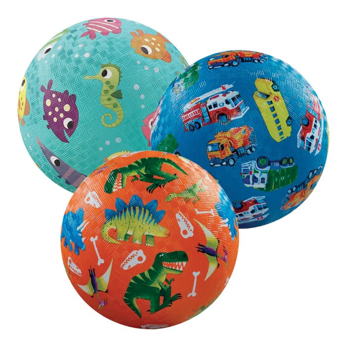 Alternate Image #1 of Playground Balls - Set of 7