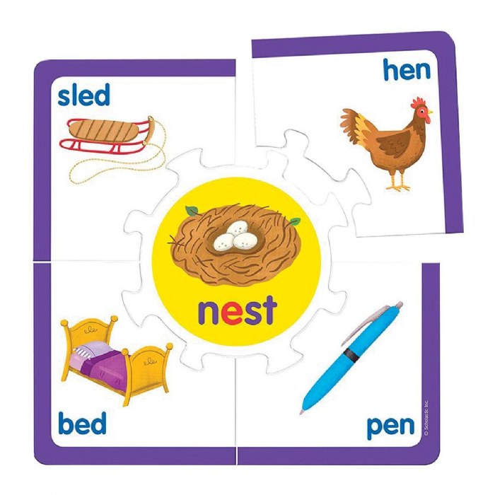 Alternate Image #1 of Learning Puzzles: Vowel Sounds