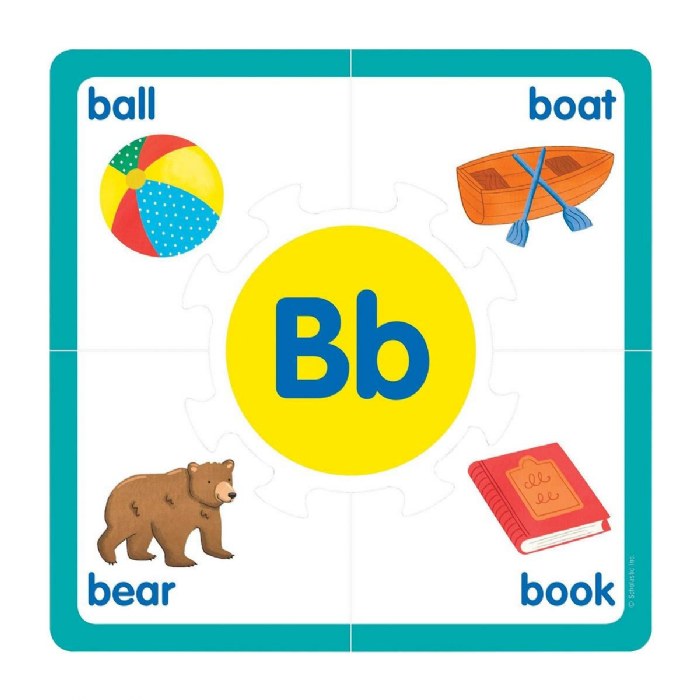 Alternate Image #1 of Beginning To Read Puzzle Set with Vowels, Rhyming, and Sounds - Set of 3