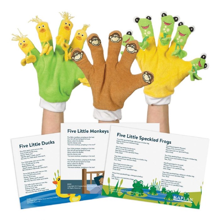Primary Image of Hand Gloves - Set of 3 Storybook Favorites