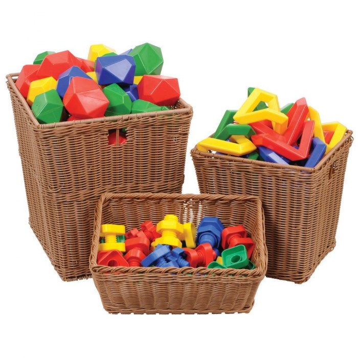 Alternate Image #1 of Washable Wicker Baskets