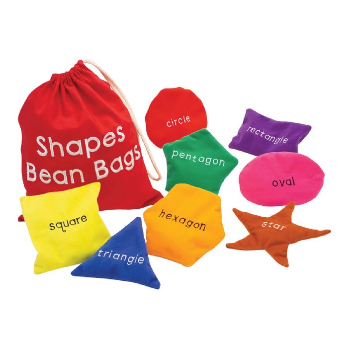 Primary Image of Shapes Bean Bags