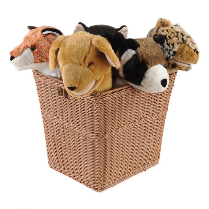 Alternate Image #1 of Washable Wicker Basket - Large