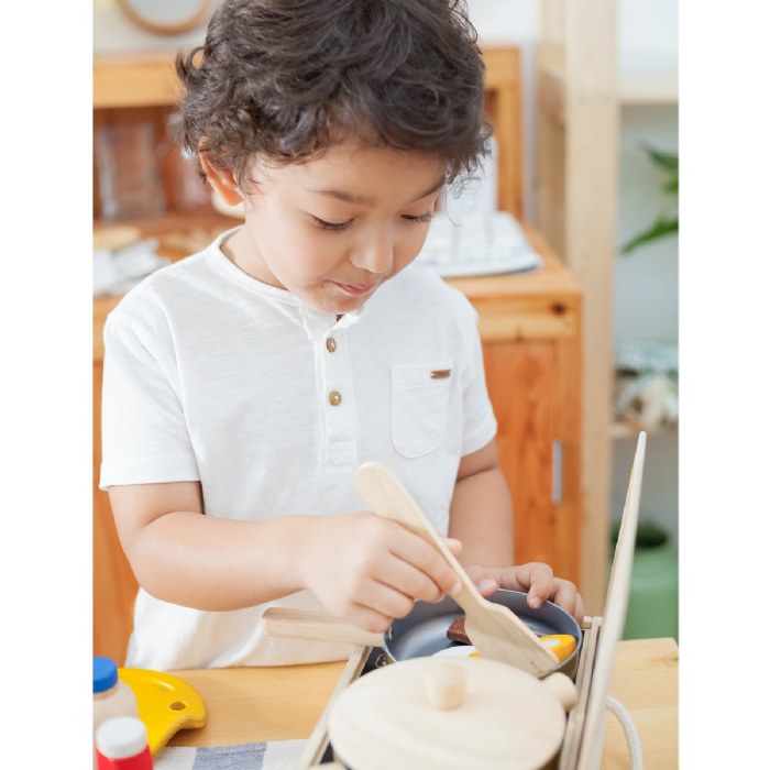 Alternate Image #1 of Pretend Cooking Pans and Utensils Set - 6 Pieces