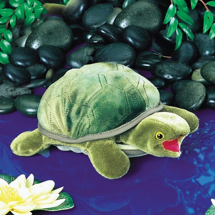 Alternate Image #1 of Baby Turtle Hand Puppet