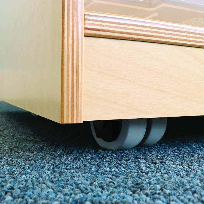 Alternate Image #1 of 4 Section Cabinet With Trays