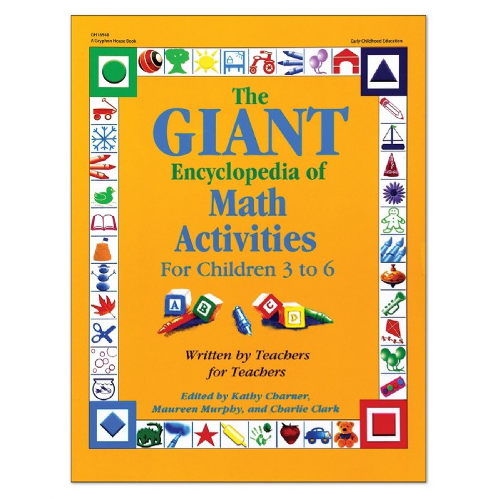 Primary Image of The GIANT Encyclopedia of Math Activities for Children 3 to 6 - Paperback