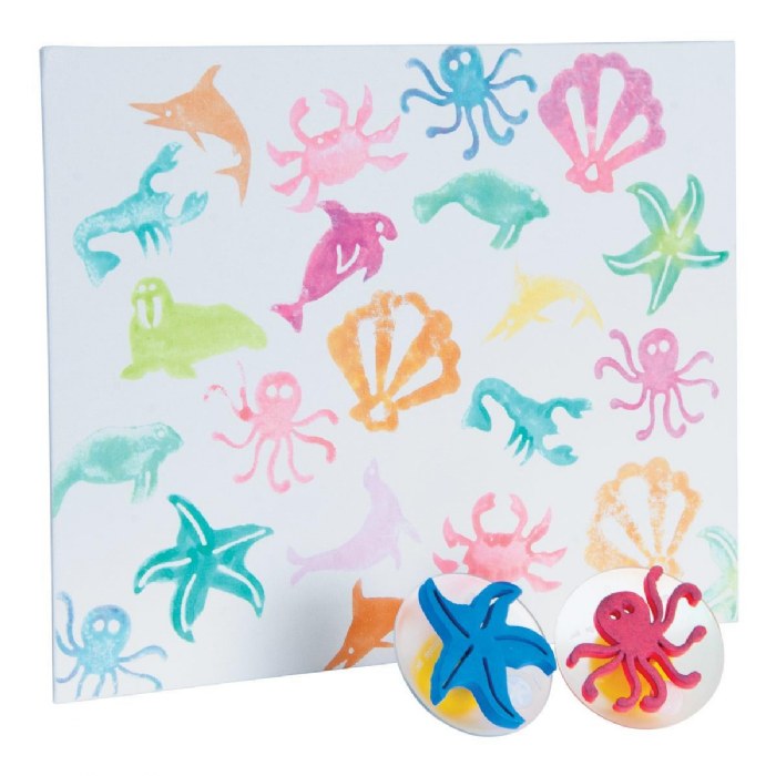 Alternate Image #1 of Giant Sea Life and Boats Stamps