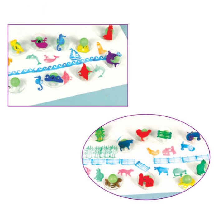 Primary Image of Easy to Grip Land and Sea Stamps - Set of 20