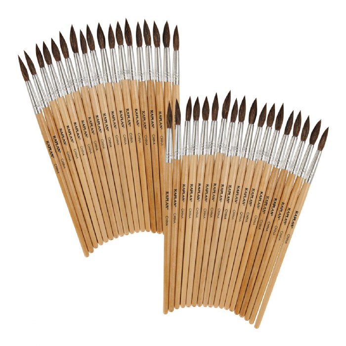 Primary Image of Watercolor Brush Set - Set of 36