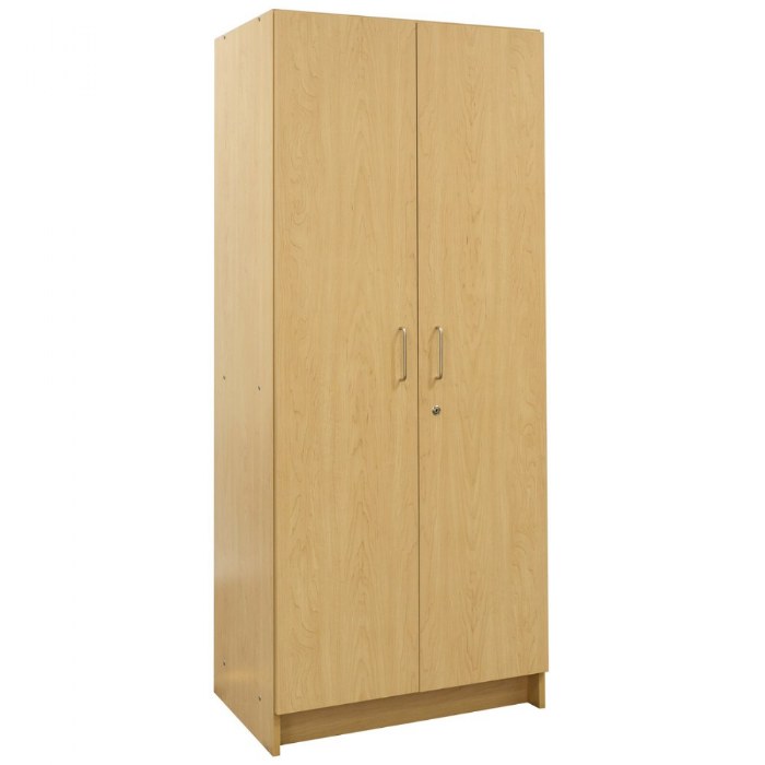 Primary Image of Nature Color 72" Teacher Storage Cabinet - Natural