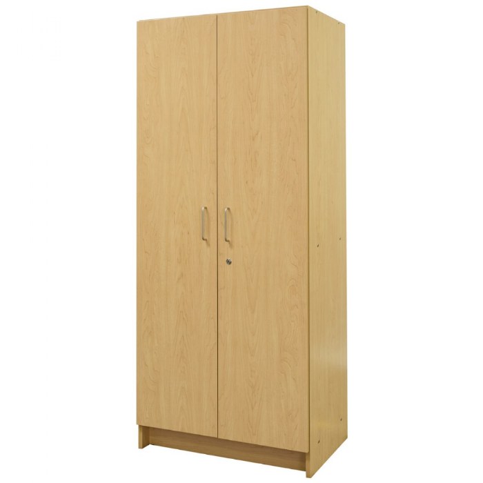 Alternate Image #1 of Nature Color 72" Teacher Storage Cabinet - Natural