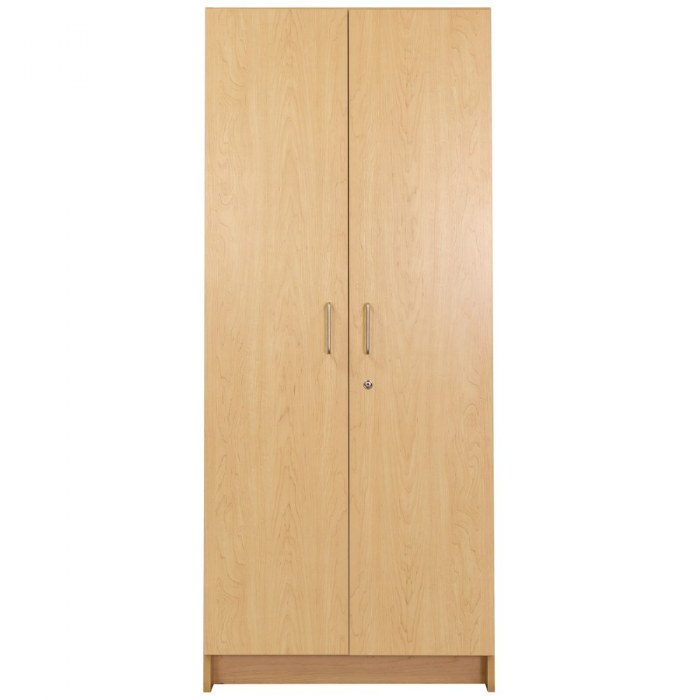 Alternate Image #1 of Nature Color 72" Teacher Storage Cabinet - Natural