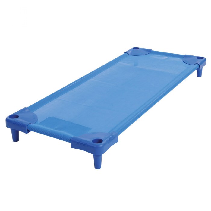 Primary Image of Standard Cot - Dark Blue - Set of 5