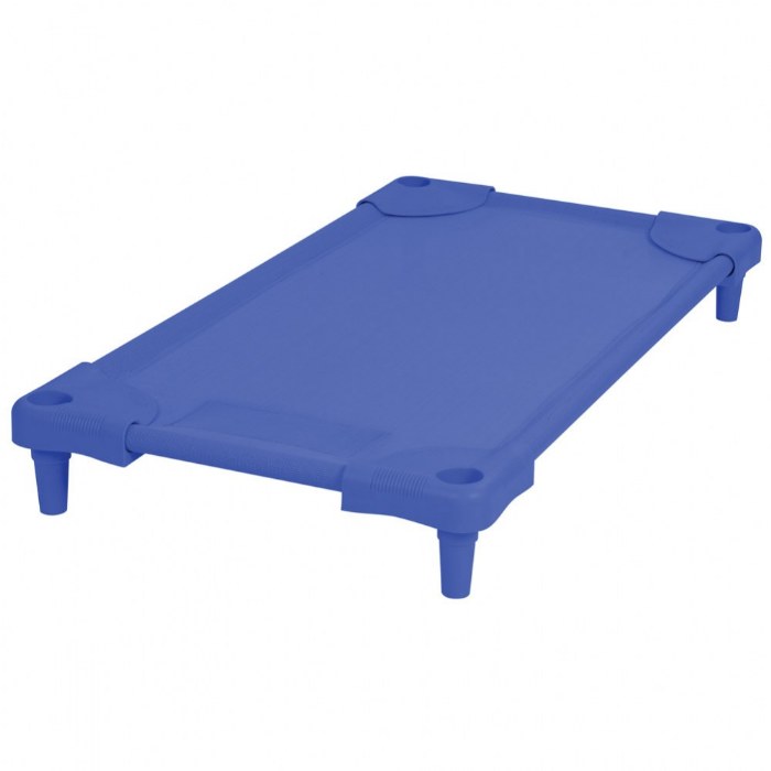Primary Image of Toddler Cot - Dark Blue - Set of 5