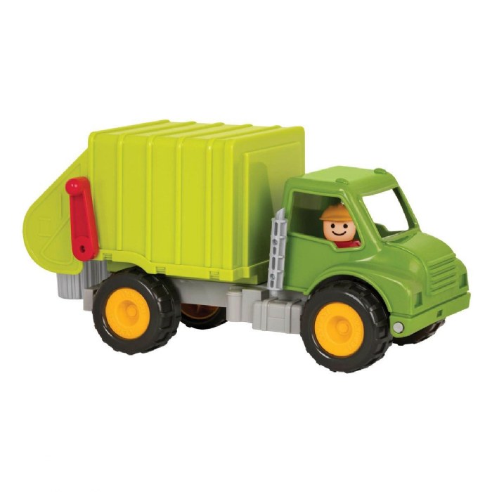 Alternate Image #1 of Toddler Sized Plastic Garbage Truck