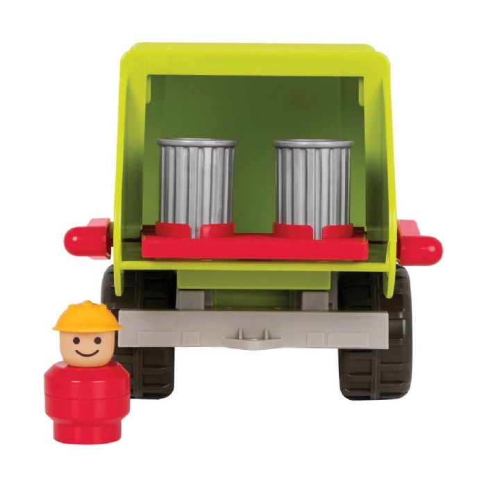 Alternate Image #1 of Toddler Sized Plastic Garbage Truck