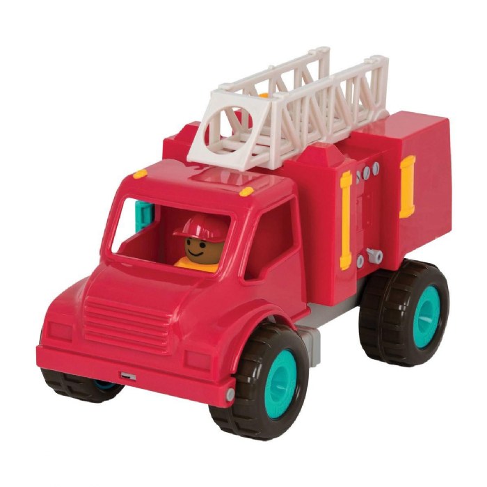 Primary Image of Toddler Sized Plastic Fire Truck