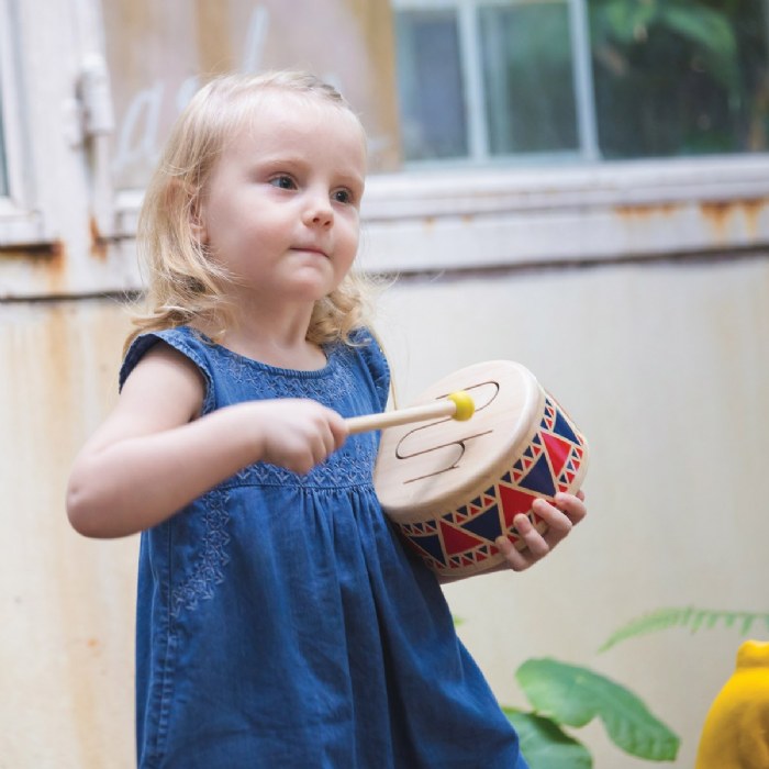 Alternate Image #1 of Solid Wooden Drum